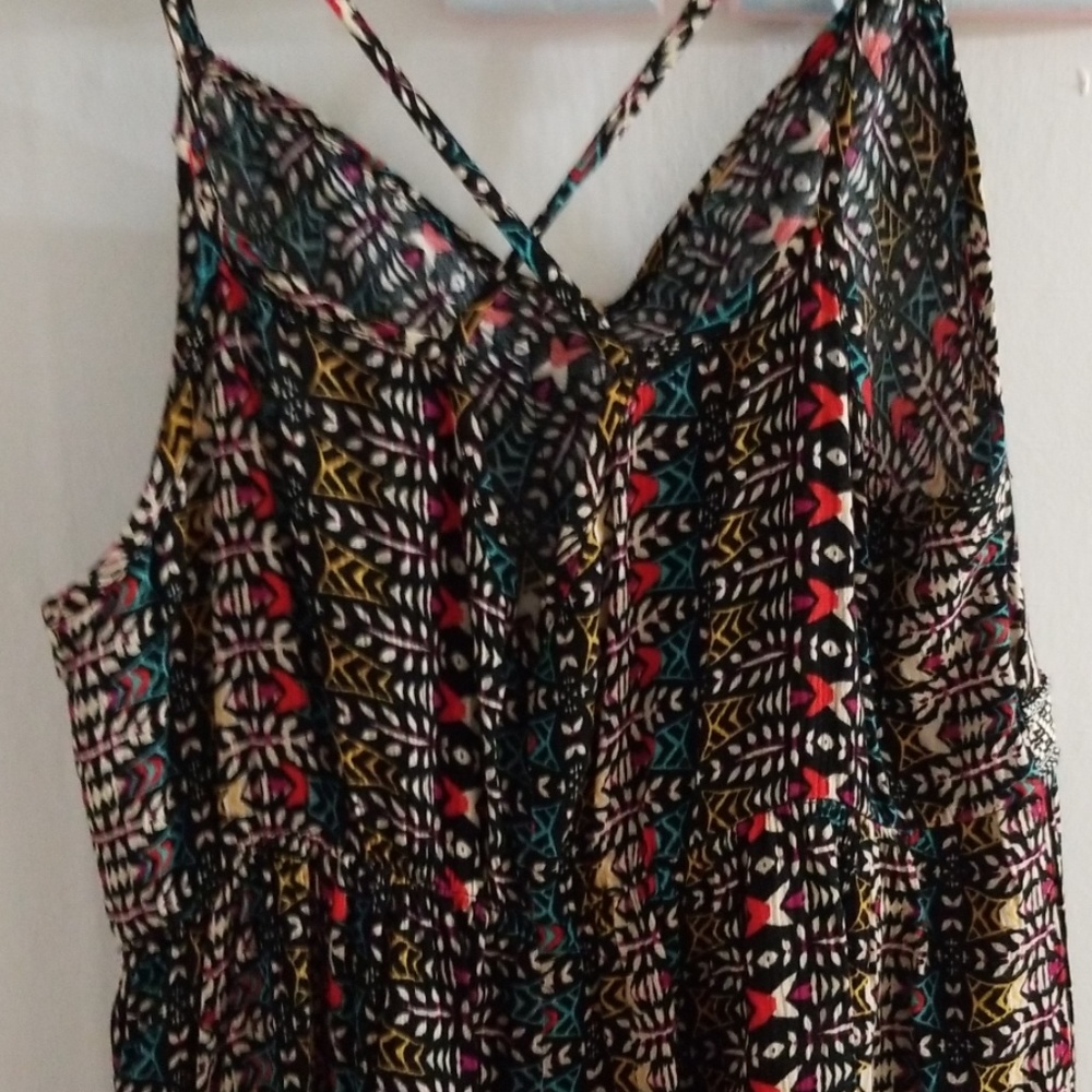 Colorful Pattern Dress - Picture 4 of 4